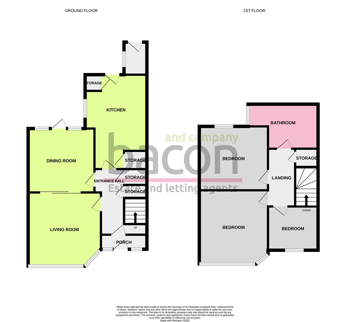 Floor Plan | House - Terraced | Keymer Crescent, Goring-By-Sea, Worthing | Sold - Subject to Contract